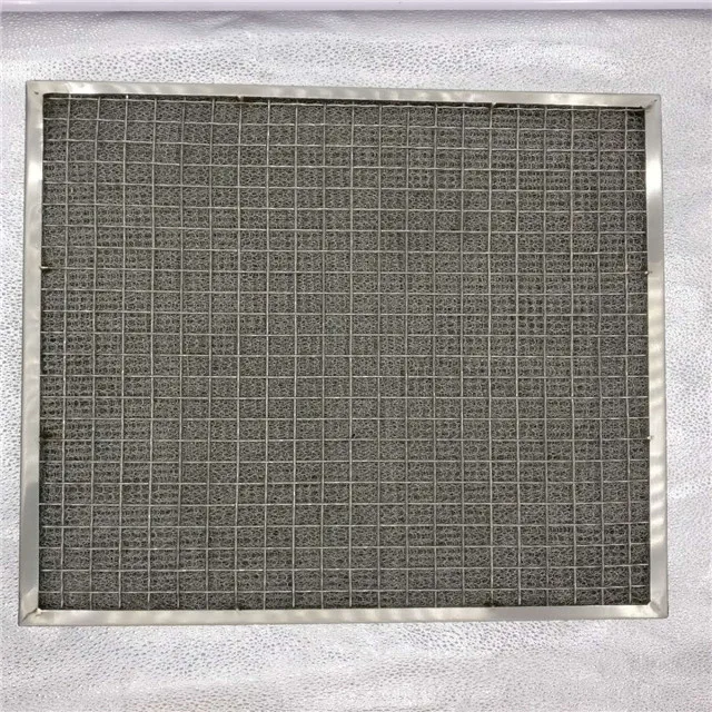 knitted wire mesh oil smoke filter for air conditioner filter mesh oil mist  kitchen grease filter