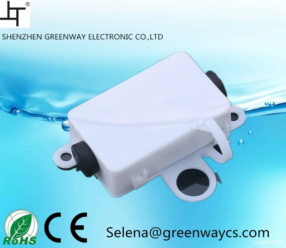 Greenway hot sale M644 IP44 Low price 2 pin plastic waterproof junction box terminal junction box