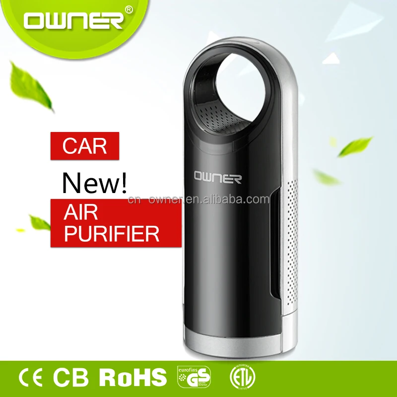Electrical Power Source and USB Installation car air purifier with air revitalizer