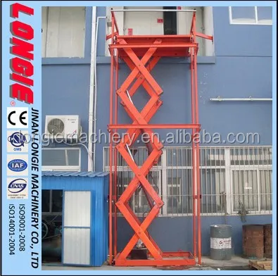 LISJG2.0-5.0 Cheap scissor elevator for cargo