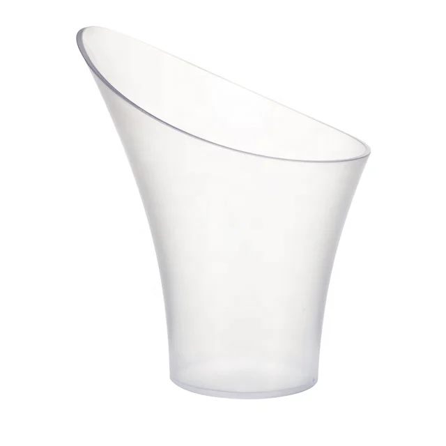 
Premium PS Plastic Ice Bucket Champagne Ice Bucket for One Bottle 