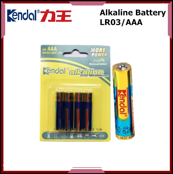 Щелочная батарея бренда kendal lr03 1 5 в сухая aaa для дома