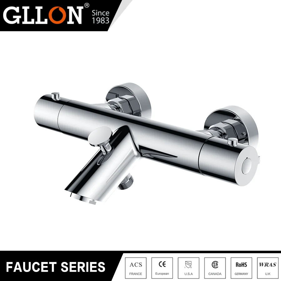 
1107001HC China high class sanitary ware vernet mandrel thermostatic bathroom mixers 