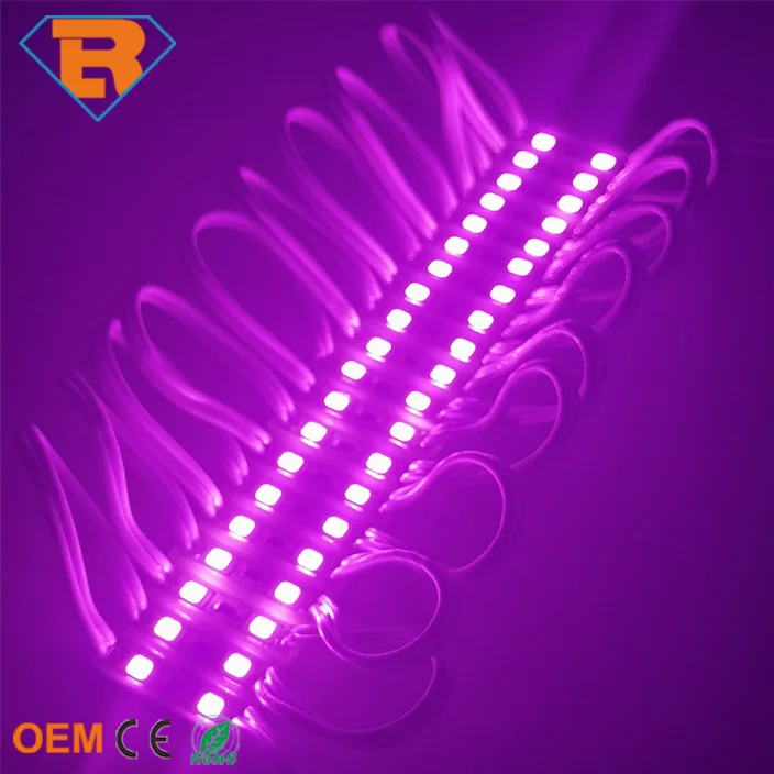 DC12V 2led SMD2835 26*7mm IP65 Waterproof Plastic Mini LED Module for Advertising Signage Boards