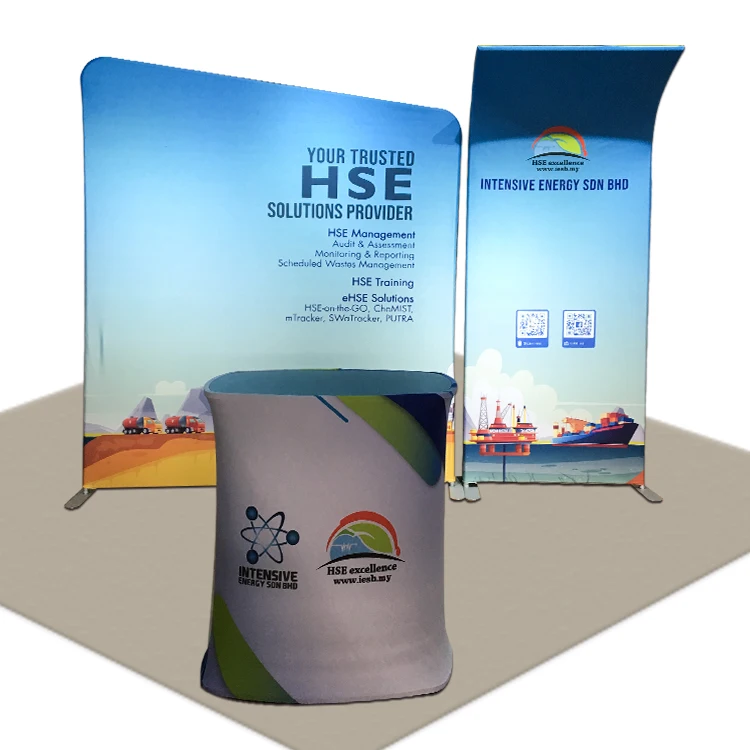 
high quality 10x10 standard pop up exhibition trade show booth display 