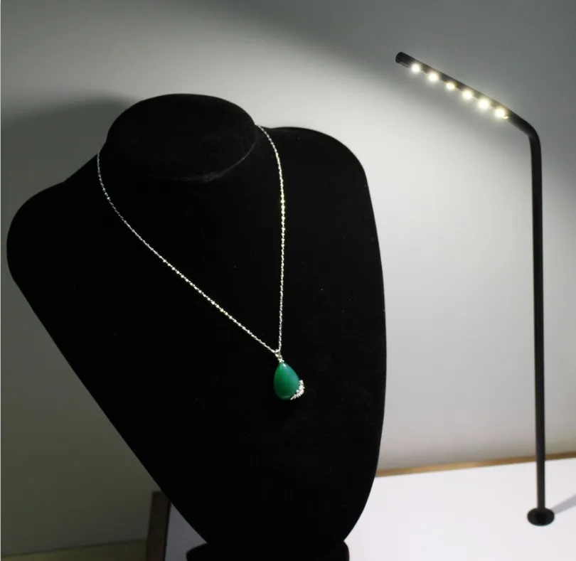 100-240vac 3w jewellery led cabinet light 240lm led stem light for glass box