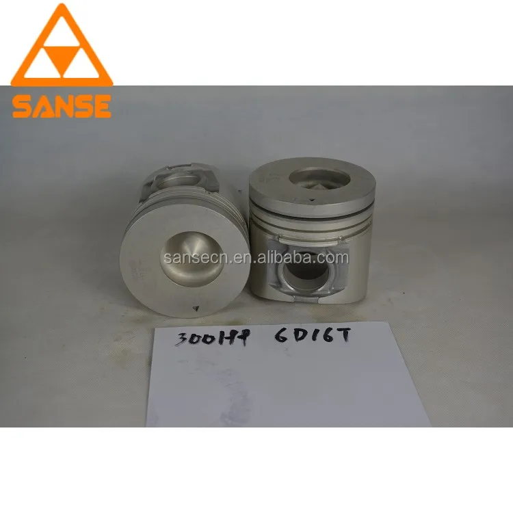 Latest wholesale 6D16T Engine Piston ME300199 for Excavator Engines parts pistons rings