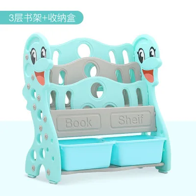 carton  Durable Book Storage kindergarten Furniture Kids Bookcase children Plastic Book Shelf Kid Plastic Book Shelf