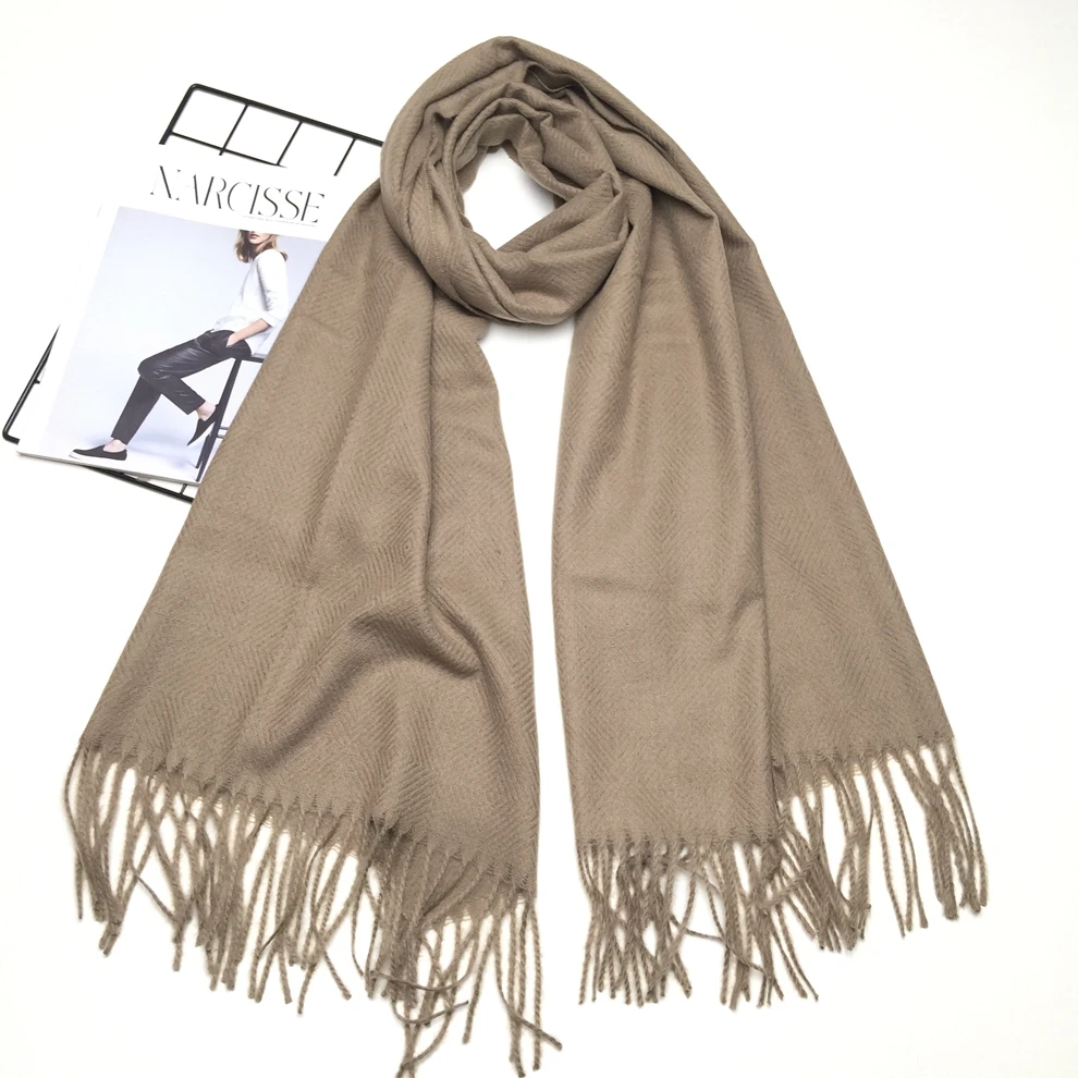 
2019 cashmere fur feeling men scarf shawl for all seasons 
