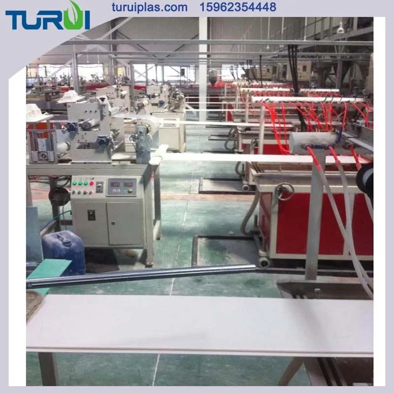 линия для производства ПВХ профиль панели sjsz65/132 конические двухшнековый экструдер