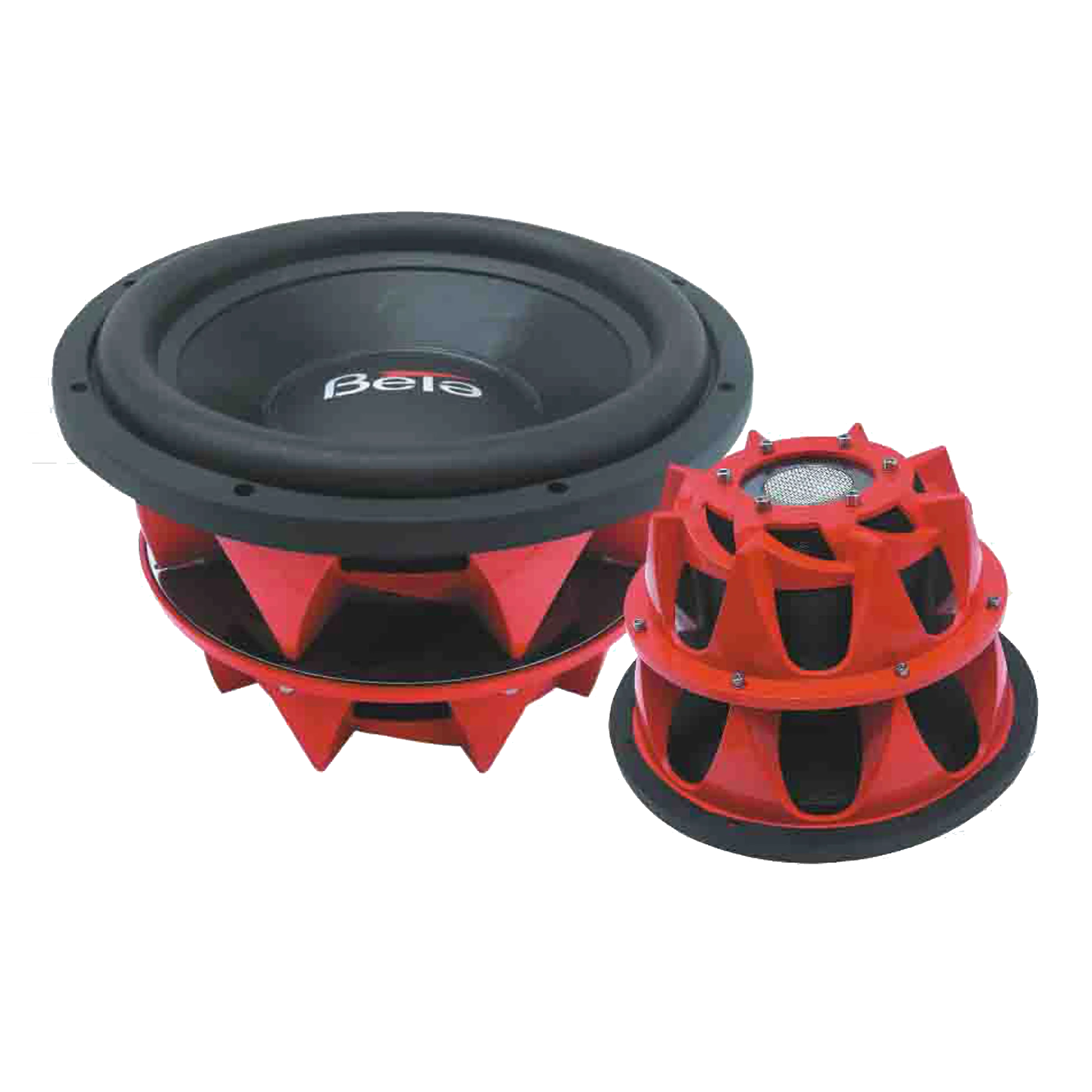 Subwoofer Car audio sub dual 4 ohm new 600 watt box bass woofer enclosure 12inch