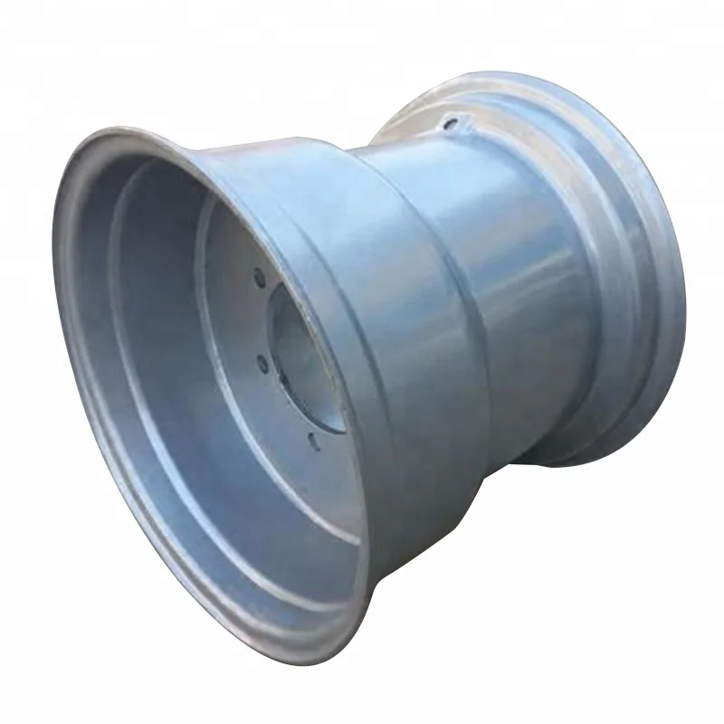 Wholesale rims and tires 17 inch tubeless steel wheel rims 16*17 for 500/50-17 tires