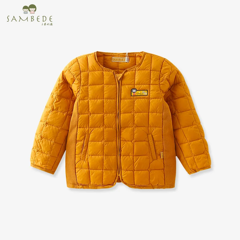 
SAMBEDE 1-5T Baby Boys Clothes Light Chinlon Winter Long Sleeve Warm Coats Children Outwear SM7D30748 