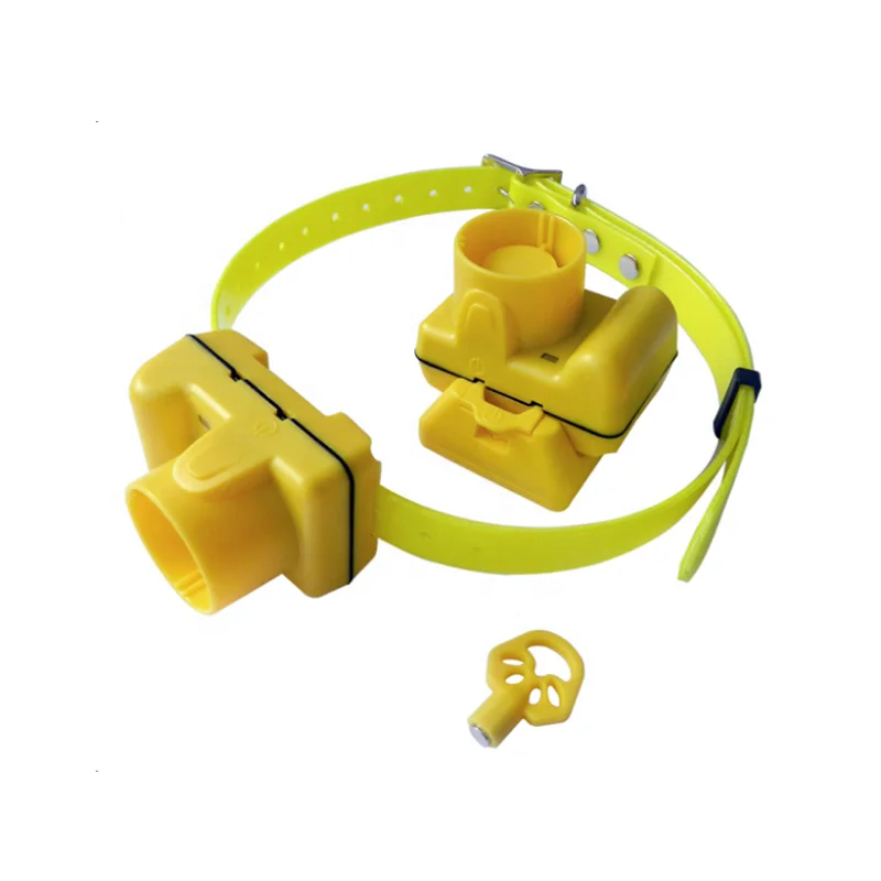 
Waterproof rechargeable design hunting dog beeper training collar with camouflage and yellow color 