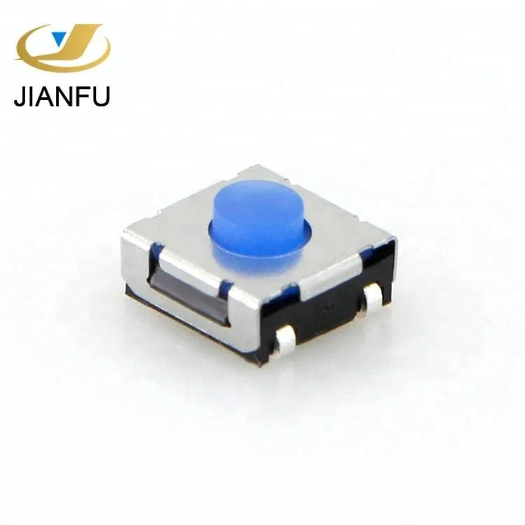 6x6 4 pin smd резиновый тактильный переключатель для