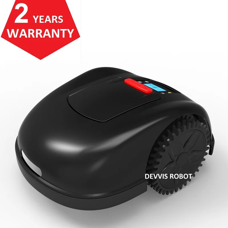 
DEVVIS NO TAX For EU Country Grass Lawn Robot Mower with 13.2ah Lithium Battery,500m wire,500pcs pegs,24pcs blade 
