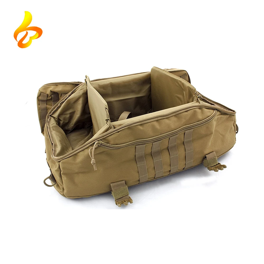 1000D Cordura Waterproof MOLLE Multifunctional Backpack Type Outdoor Gear Traveler Duffle Bag
