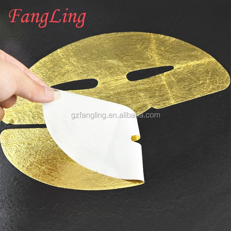 Korean Style New skin care 24K Gold Foil Caviar Facial Sheet Mask for Moisturizing Anti-Aging Firming Skin