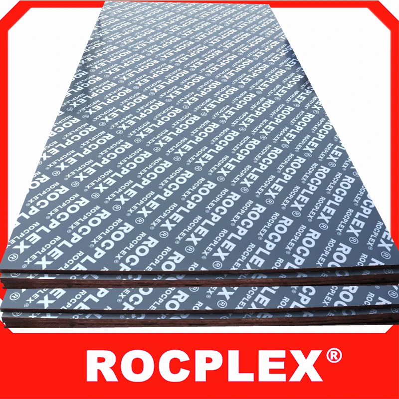 Black dual face Film Coated ply-wood sheets,Film Faced Plywood with Brand Name