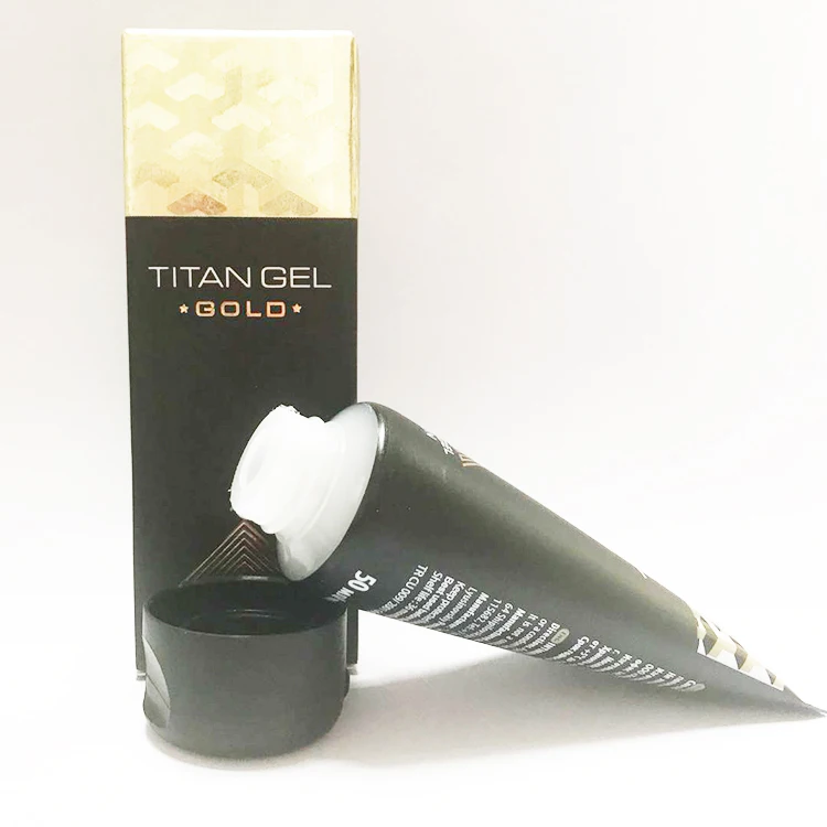 Gold Titan Gel Enlargement Lasting  Men  Penis Oil Cream 50ml