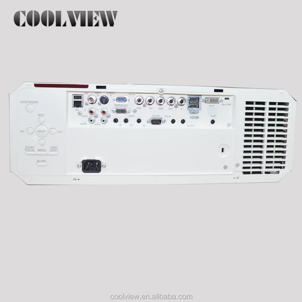 10000 Lumens 1920x1200 Pixels digital big cinema projector