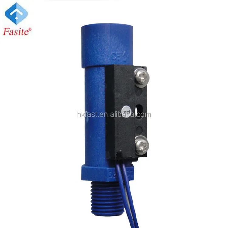 
All size plastic and stainless steel magnetic vertically mounted small/low water flow switch/sensor for water heater/chiller 