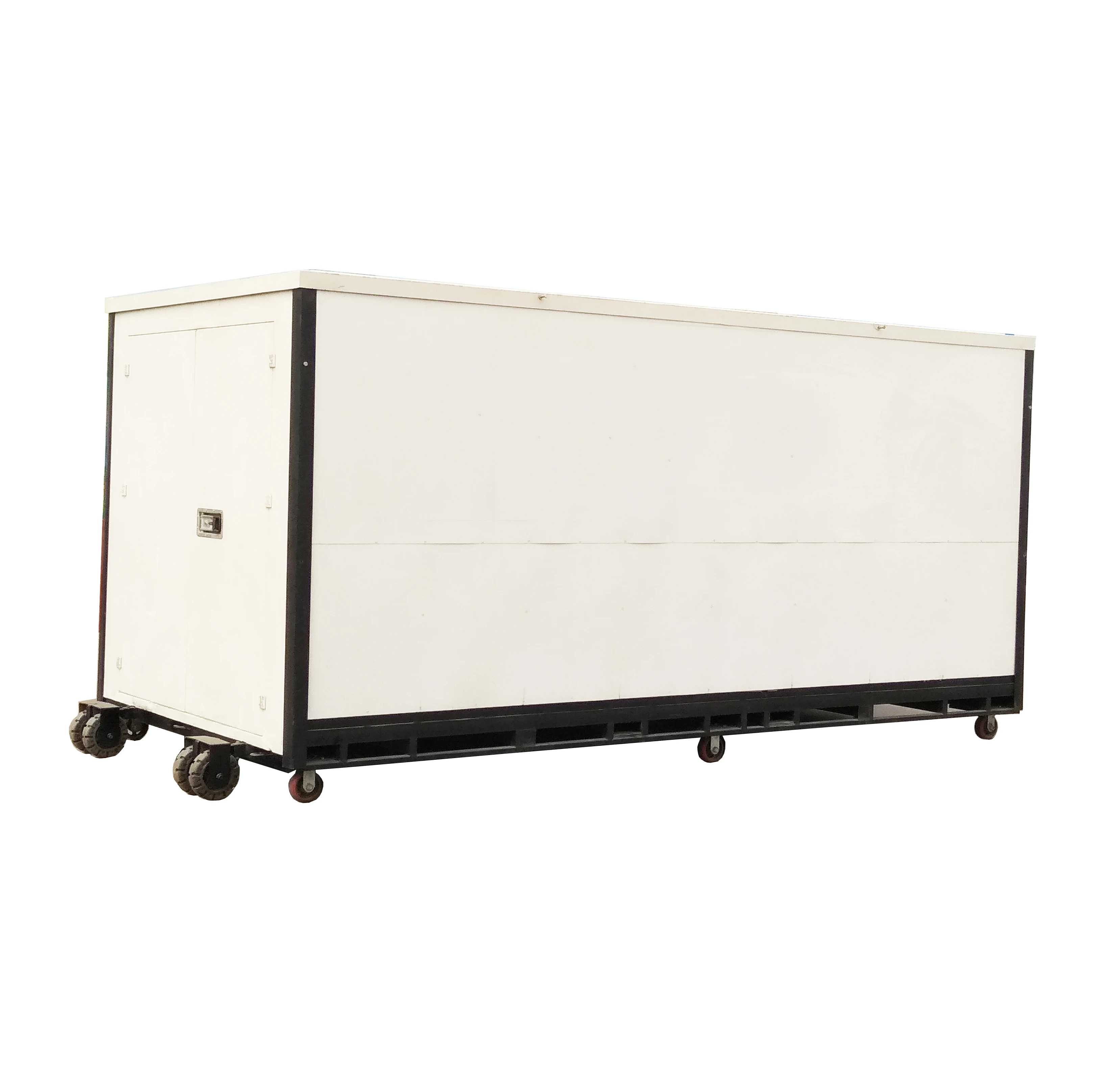 
Removable folding foldable container for transport and store cargo 
