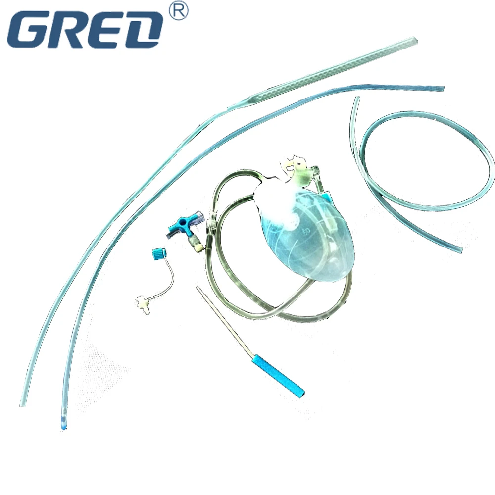 
Gred Surgery Wound Drainage Device Flat wound drainage reservoir 16Fr 