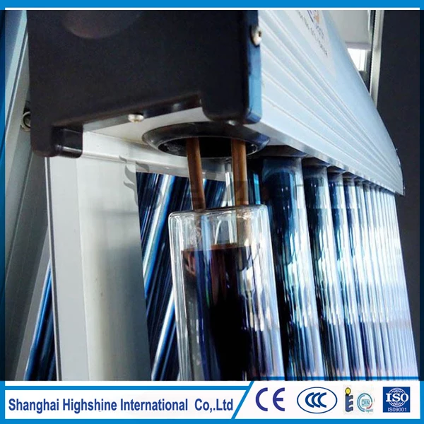 Custom made anti-freeze solar collector pressure U pipe