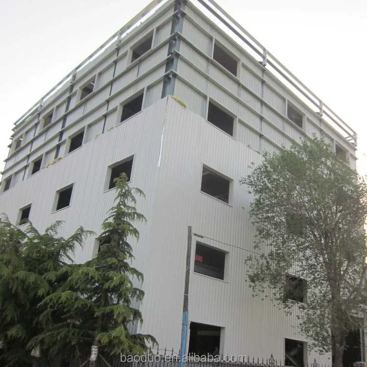 Сборный Металлический каркас офисное здание