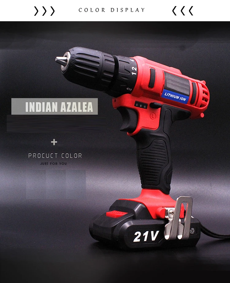 21V China Power Drill Power Tool Manufacturer Hand Power Tool