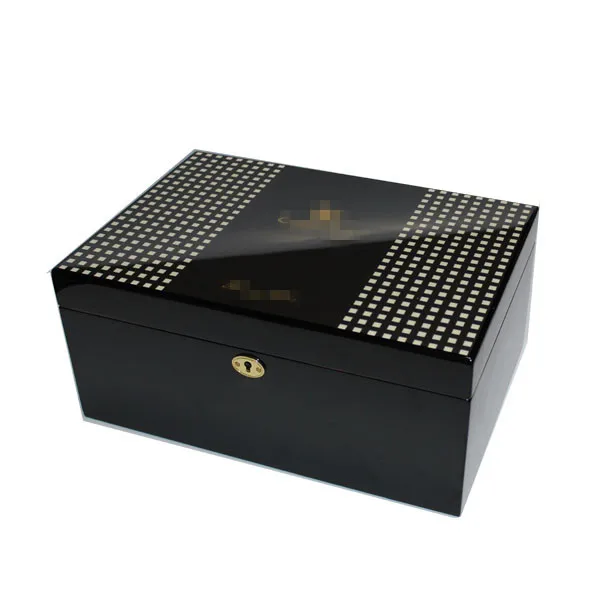 
Wholesale Spanish Cedar Wooden Cigar Box Cohiba Humidor <img data-src=