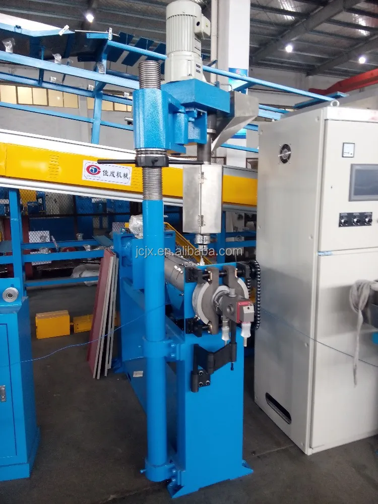 JIACHENG China Copper Wire/PVC Electrical Cable Wire Extruder Making Machine
