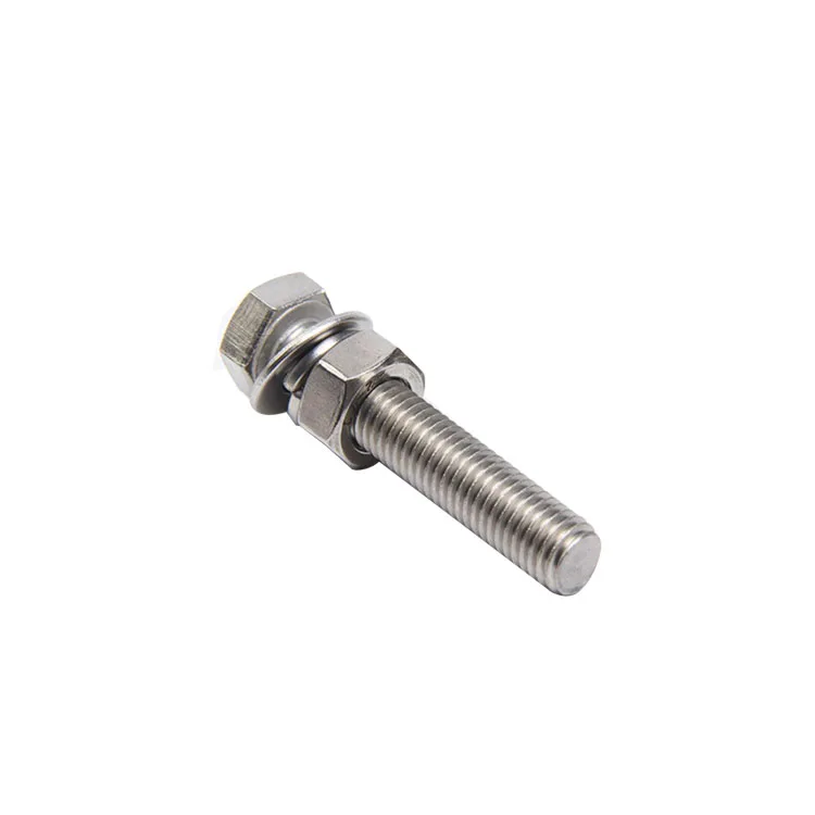 Hex/Hexagon Head Bolt/Bolts Zinc Plated Galvanized Carbon Steel Grade 8.8 10.9 12.9 DIN933 M12 M16