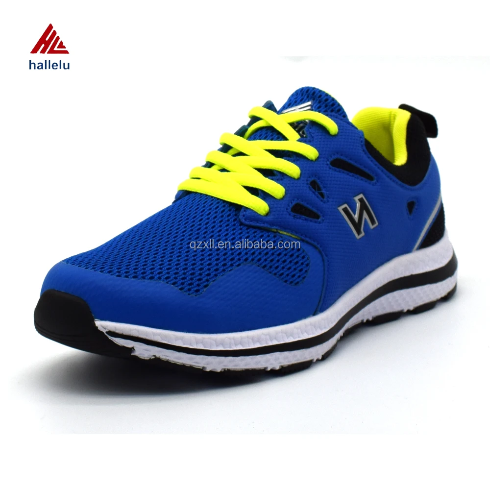 Lace Up Air Mesh Men Sport Shoes Uppers,Summer Outdoor Breathable Man Sport Shoe Uppers Manufacturer In China