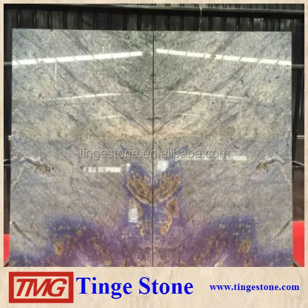 
Natural Stone Azul Bahia Granite For Luxury Countertop, table top 