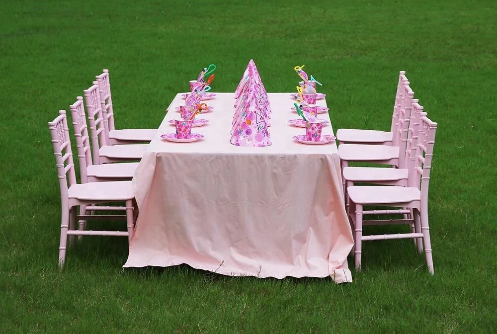  Распродажа белые детские стулья Тиффани chiavari для детской
