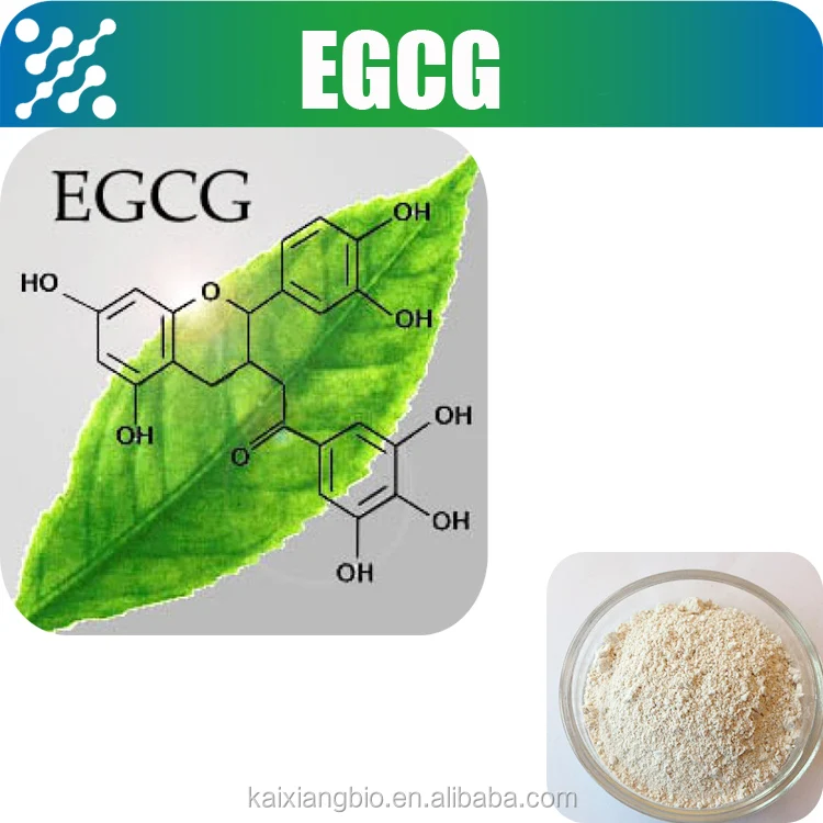 
Organic High Purity Epigallocatechin Gallate EGCG 989-51-5 