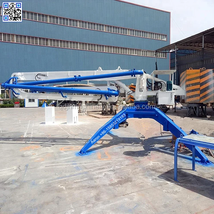 
China manufacturer 15meters mobile hydraulic concrete placing boom with factory price 