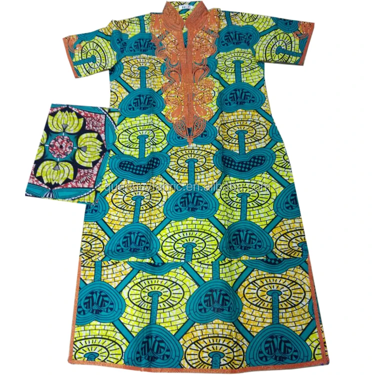 
Queency Wholesale Brocade Clothing African Wax Print Ankara Style Dresses for Nigerian Women 