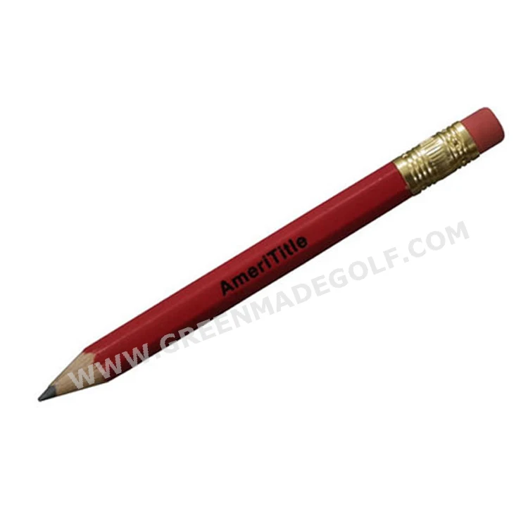 3.5 inch HB & 2B personalized pencils,wooden pencil