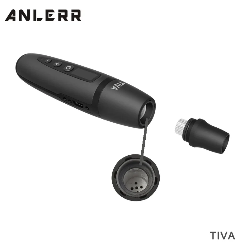 
100% Authentic Design Factory anlerr Tiva OLED non burning pencil vaporizer vapor/vape vaporizerfor dry herb vaping 