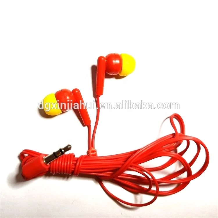 
Aircraft earphone airplane earphone single use disposable bus earphones for tourism 