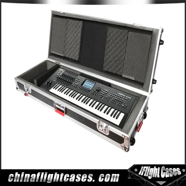 
Custom aluminum flight case for 61 keyboard Yamaha psr a3000 