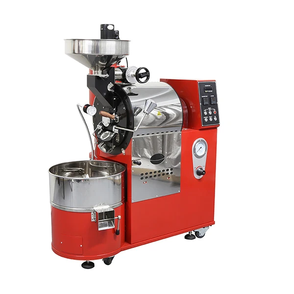 Электронный жаровня кофейных зерен горячим воздухом 3