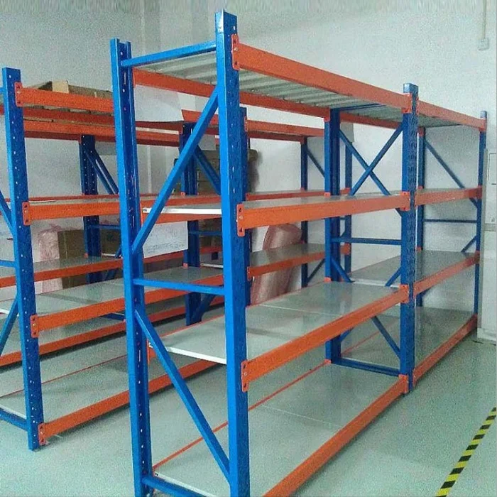 
High capacity metal steel adjustable storage stacking racks shelves 