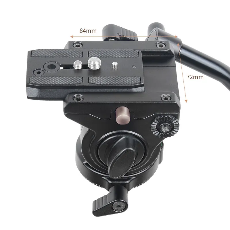 XILETU MV284A+LS4 Professional Video Monopod Tripod&fluid head Set