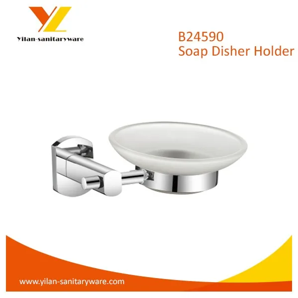 Хромированного Цинкового Сплава Ванная Комната Мыльница