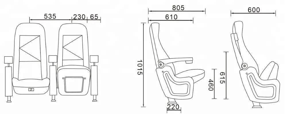 Plastic movie theater seats cinema chair price armchairs for a cinema with armrest drink holder