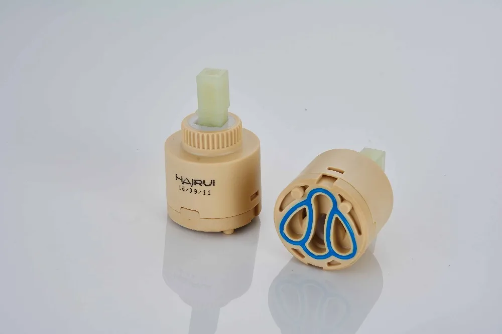 
HAIRUI 35mm low torque outlet in front ceramic cartridge for tap,faucet,mixer HR35D-KFX02 Korea PPO raw material,factory supply 